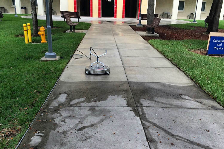 Concrete Cleaning And Sealing