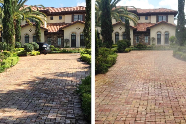 Driveway Pressure Cleaning