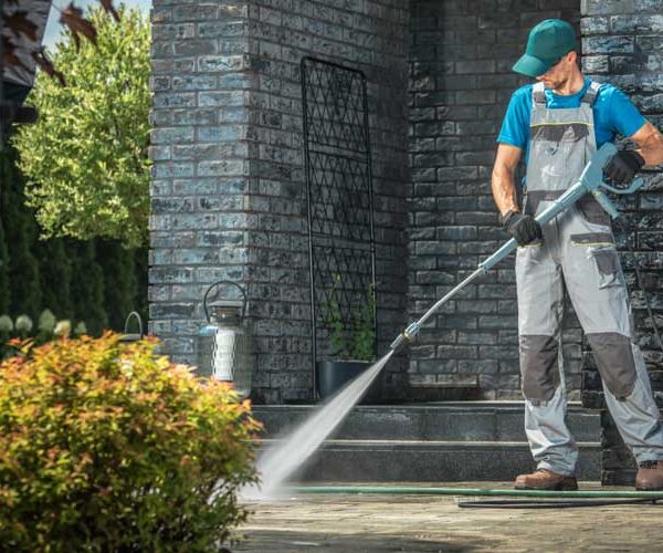 Pressure Wash Your Concrete And Seal It